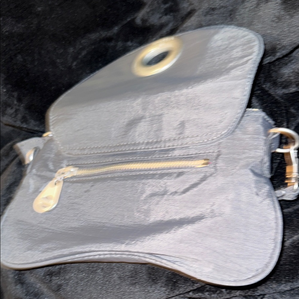 Baggallini Charcoal Gray Multi Section Wristlet C… - image 4